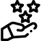 Icono de experiencia de cliente CX