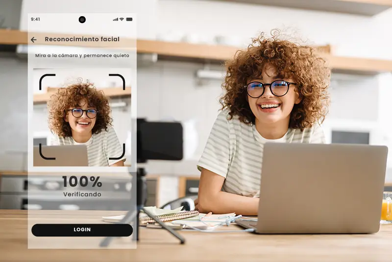 Login de usuario con reconocimiento facial