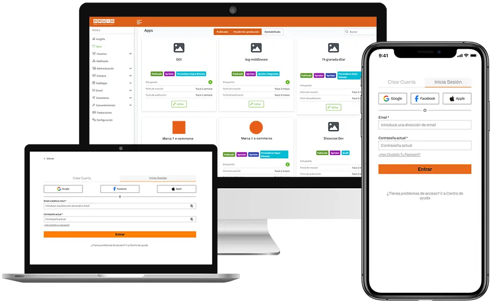 Plataforma Solución DruID para comercio deportivo multimarca