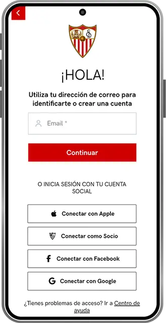 Login Sevilla FC